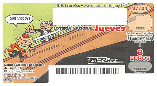 Décimo 80811 ganador de la lotería nacional del jueves 31 de octubre